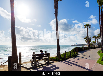 Ocean Front Walk, Mission Beach, San Diego, California, USA Banque D'Images