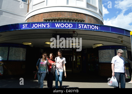 La station de St John's wood,London,UK Banque D'Images