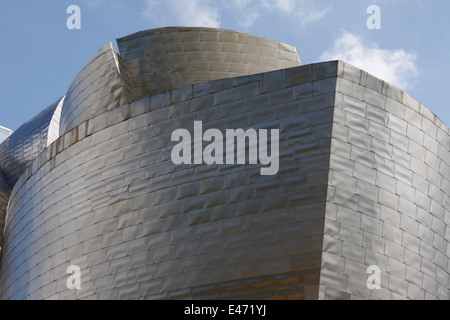 Musée Guggenheim de Bilbao, Bilbo, Biscaye, Pays Basque, Espagne. Banque D'Images