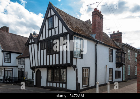 Cottage anglais traditionnel dans le Suffolk, UK Banque D'Images