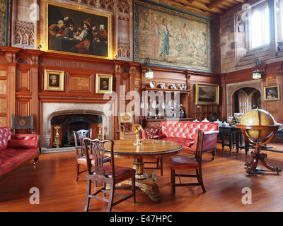 La croix située au château de Bamburgh Dans Northumberland, Angleterre Banque D'Images