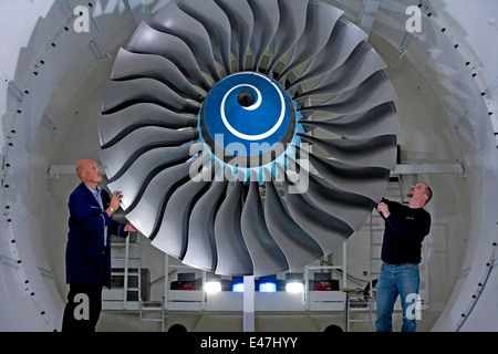 Centre d'essai Rolls-Royce Banque D'Images