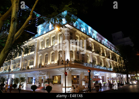 Hotel Continental Saigon, Ho Chi Minh City, Vietnam Banque D'Images