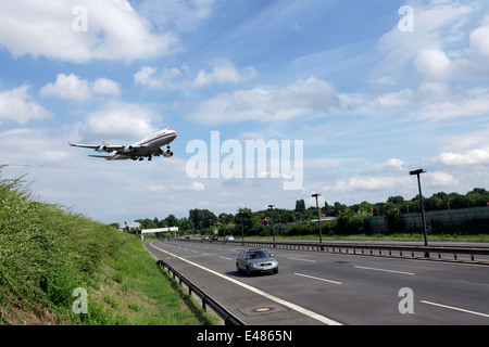 Boeing 747 de la Force aérienne japonaise Banque D'Images