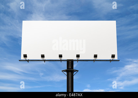 Blank Billboard. Banque D'Images