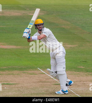 Londres, Royaume-Uni. 05 juillet, 2014. Kevin Pietersen l'Angleterre au cours de la MCC v Reste du monde match à Lords Cricket Ground, le 05 juillet, 2014 à Londres, en Angleterre. Credit : Mitchell Gunn/ESPA/Alamy Live News Banque D'Images