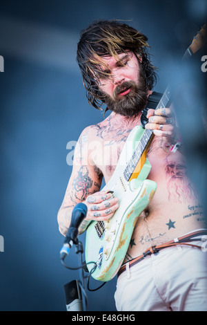Biffy Clyro effectuer live au Pinkpop Festival 2014 en Pays-bas © Roberto Finizio/Alamy Live News Banque D'Images