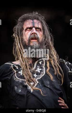 Rob Zombie live au Pinkpop Festival 2014 en Pays-bas © Roberto Finizio/Alamy Live News Banque D'Images