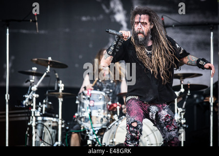 Rob Zombie live au Pinkpop Festival 2014 en Pays-bas © Roberto Finizio/Alamy Live News Banque D'Images