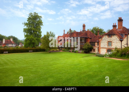 Gilbert White's House, l se réveille, Selborne, Hampshire, Angleterre, Royaume-Uni Banque D'Images