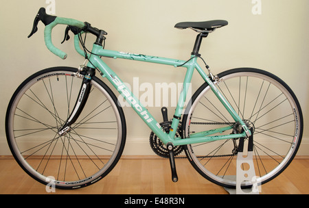 Bianchi dama bianca womens vélo de course Banque D'Images