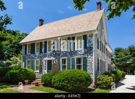 Le début xviiième Hiram Rodney Burton House dans le quartier de la Société historique de Lewes, Lewes, Delaware, Etats-Unis Banque D'Images