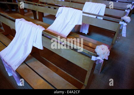 De masse les sacrements de l'école Jeanne d'Arc à Montrouge, Hauts de Seine, France, Europe Banque D'Images