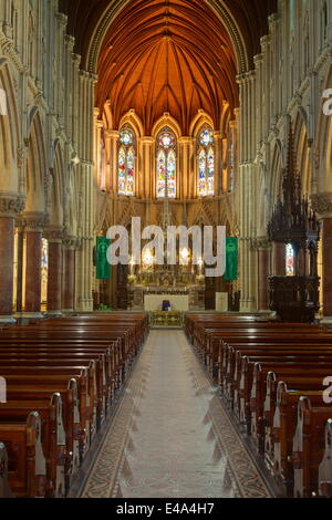 La Cathédrale saint Colman, ville de Cobh, dans le comté de Cork, Munster, République d'Irlande, Europe Banque D'Images