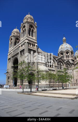 Marseille (Cathédrale Sainte Marie Majeure), Marseille, Bouches du Rhone, Provence Alpes Cote d'Azur, France Banque D'Images