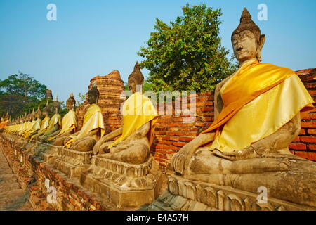 Wat Yai Chai Mongkhon, Ayutthaya Historical Park, UNESCO World Heritage Site, Ayutthaya, Thaïlande, Asie du Sud, Asie Banque D'Images