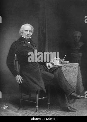 Henry Clay, Sr., 1777 - 1852, un avocat américain, homme politique, Banque D'Images