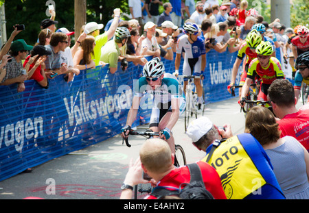 Division Mens USA Cycling tiers phase finale du vélo à Chattanooga, Tennessee, États-Unis Banque D'Images