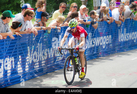 Division Mens USA Cycling tiers phase finale du vélo à Chattanooga, Tennessee, États-Unis Banque D'Images