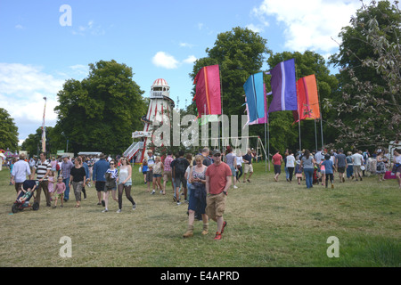 Cornbury Festival, Chadlington, Oxfordshire, UK Banque D'Images