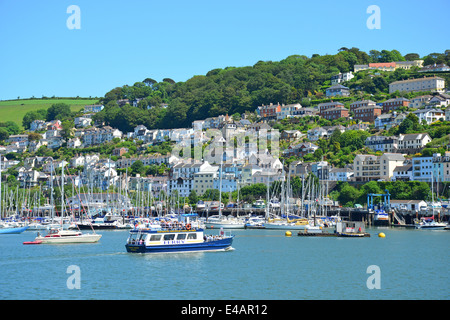 Le port de Dartmouth, Dartmouth, District de South Hams, Devon, Angleterre, Royaume-Uni Banque D'Images