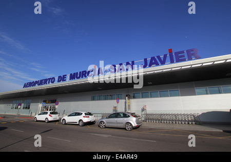 L'aéroport de Murcia San Javier, Murcia, Espagne du sud. Banque D'Images