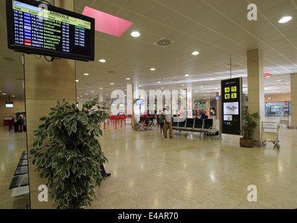 L'aéroport de Murcia San Javier, Murcia, Espagne du sud. Banque D'Images