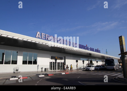 L'aéroport de Murcia San Javier, Murcia, Espagne du sud. Banque D'Images