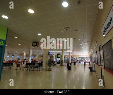 L'aéroport de Murcia San Javier, Murcia, Espagne du sud. Banque D'Images