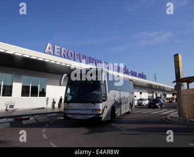 L'aéroport de Murcia San Javier, Murcia, Espagne du sud. Banque D'Images