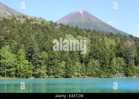 Parc national de Akan ou Onneto Onnetoh 阿寒国立公園 Lake Banque D'Images