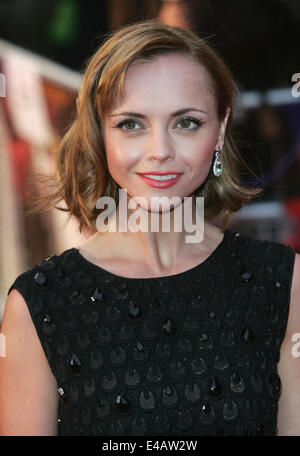 Londres, Royaume-Uni. Apr 29, 2008. Christina Ricci arrive pour le UK premiere de 'vitesse' à l'Empire Leciester Square. © Ferdaus Shamim/ZUMA/Alamy Fil Live News Banque D'Images