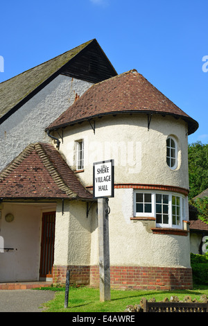 Shere Village Hall Lane, Gomshall, Shere, Surrey, Angleterre, Royaume-Uni Banque D'Images