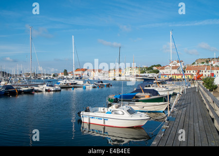 Marstrand sur un paisible matin d'été Banque D'Images