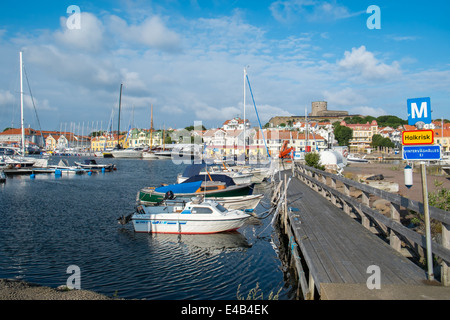 Marstrand sur un paisible matin d'été Banque D'Images