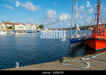 Marstrand sur un paisible matin d'été Banque D'Images