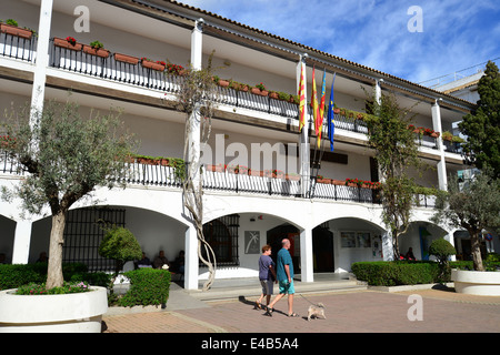 Ayuntamiento de Altea (Mairie), Plaza José María Planelles, Altea, Costa Blanca, Alicante Province, Royaume d'Espagne Banque D'Images