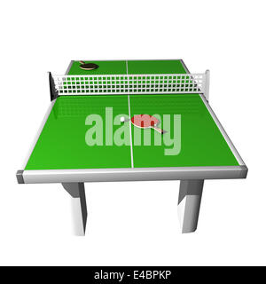 tennis de table Banque D'Images