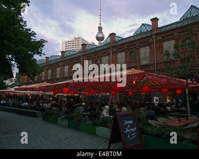 Allemagne Berlin Hackescher Markt Banque D'Images