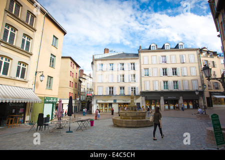 Village de la Boucherie, Limoges, Haute-Vienne région, travers France, Europe Banque D'Images