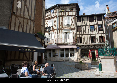 Village de la Boucherie, Limoges, Haute-Vienne région, travers France, Europe Banque D'Images