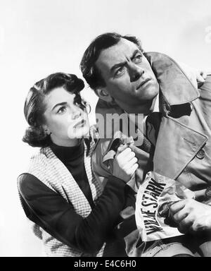 Joanne Dru, John Ireland, Portrait sur-ensemble du film, 'Tous les hommes du roi', 1949 Banque D'Images