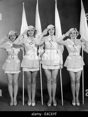 Chorus Girls, Portrait publicitaire pour le film, 'Gold Diggers of 1937', 1937 Banque D'Images