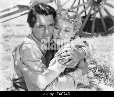 Cary Grant, Martha Scott, sur-ensemble du film, 'l'Howards of Virginia', 1940 Banque D'Images