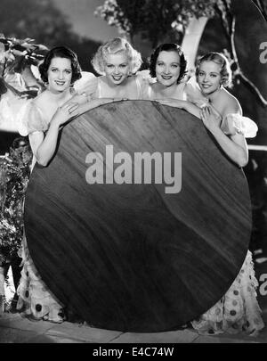 Chorus Girls, Portrait publicitaire pour le film, ' l'enfant de l'Espagne', 1932 Banque D'Images