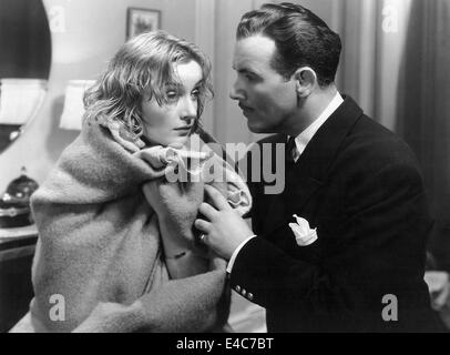 Carole Lombard, Preston Foster, sur-ensemble du film, "l'amour avant le petit déjeuner", 1936 Banque D'Images