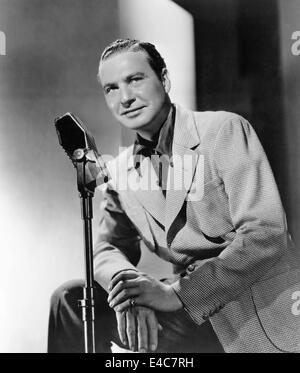 Phil Harris, chanteur, auteur-compositeur, musicien de jazz, acteur, et humoriste, Portrait, circa 1940 Banque D'Images