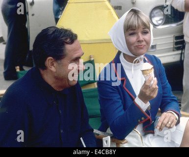 DORIS DAY avec mari Marty Melcher sur 1966 Banque D'Images