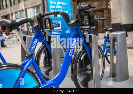 Des vélos sont Citi photo de la gare de New York, NY Banque D'Images