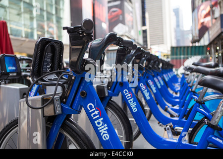 Des vélos sont Citi photo de la gare de New York, NY Banque D'Images